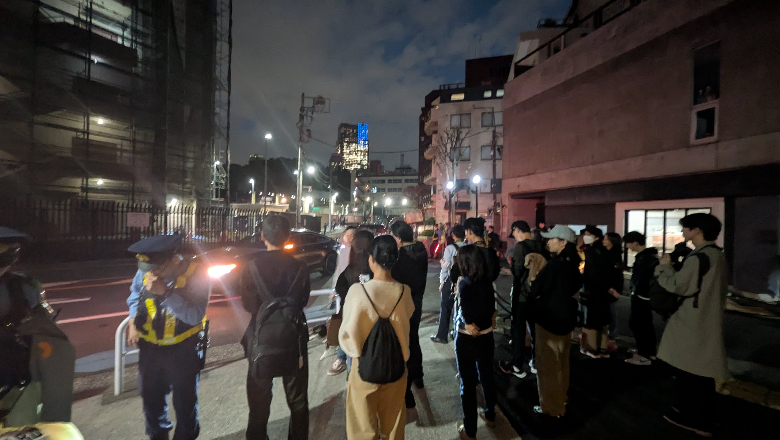Police at Hardy Barracks
